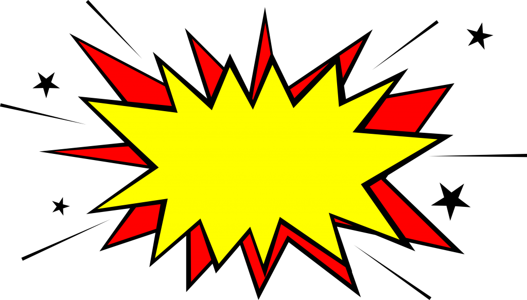 Cartoon Explosion Boom Png Download - Comic Explosion Png (3891x2215)