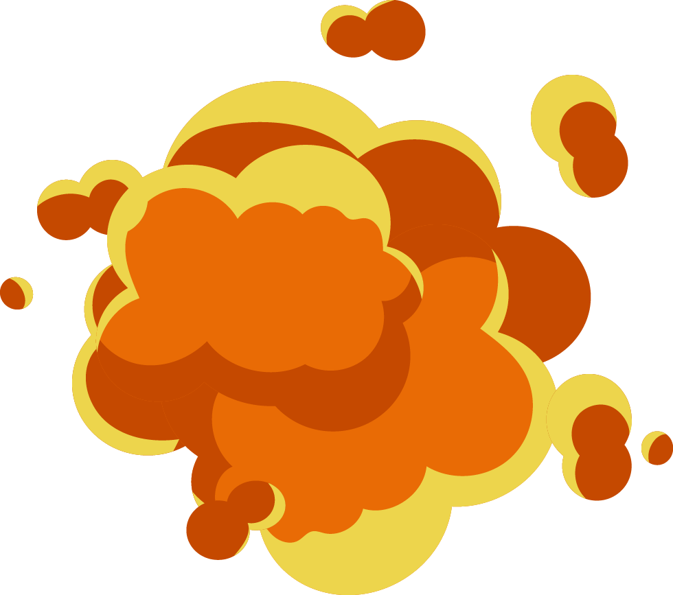My Explosion Cartoon Clip Art - Cartoon Explosion Png (980x867)