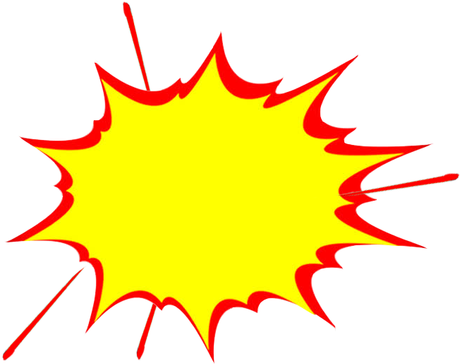 Cartoon Explosion Icon - Transparent Cartoon Explosion (964x992)