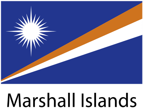 Marshall Islands National Flag Transparent Png - Graphic Design (512x512)