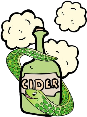 The Cider Eel - Drawing (303x410)