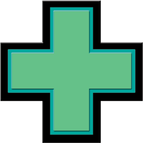 Alcohol Clipart Green Cross - Cross (512x512)