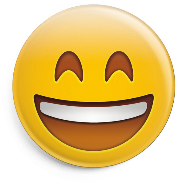 Congratulations Emoji - Happy Face Emoji Png (600x600)