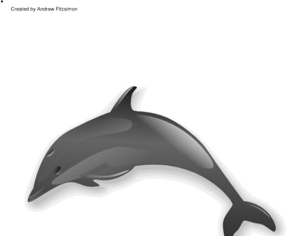 Dolphins Clipart - Navy 5'x7'area Rug (640x480)