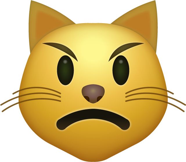 Download Smirk Cat Iphone Emoji Icon In Jpg And Ai - Cat Smirk Emoji Png (641x560)