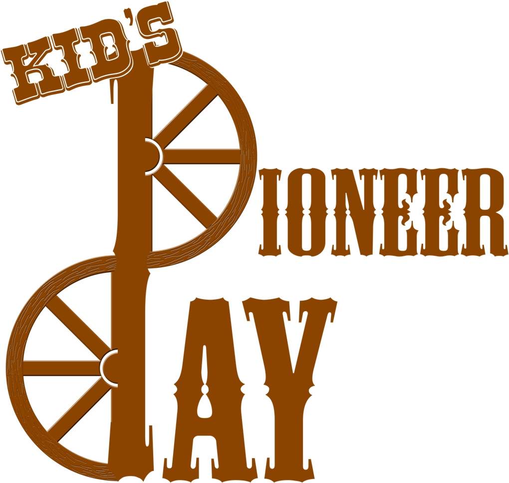 Kid's Pioneer Day Logo Web Ready - Bull Rider Novelty Sign Parking Signs Rodeo Cowboy (1189x1190)