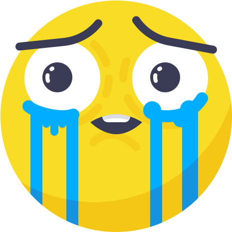 Download Crying Iphone Emoji Icon In Jpg And Ai - Icon Cry (512x512)
