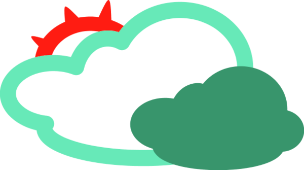 Weather Clipart - Weather Symbols (600x335)