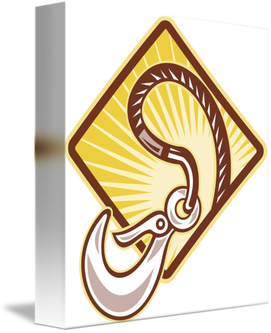 Tow Hook Vector (529x650)