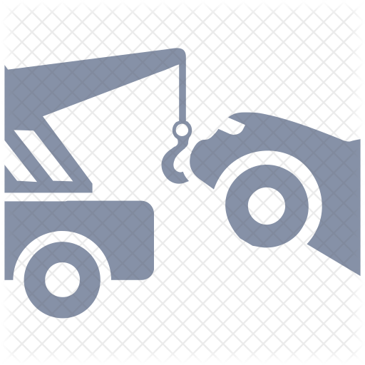 Towing Car Icon - Towing (512x512)