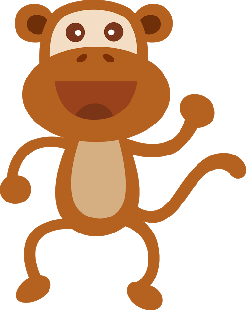 Figuras De, Monos, Animales, Google, Clipart - Clip Art (507x640)