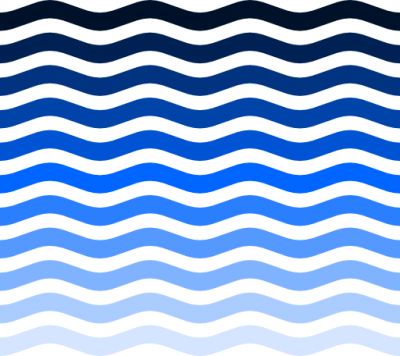 Water Clip Art Borders And Frames Free - Simple Wave Clip Art (400x356)