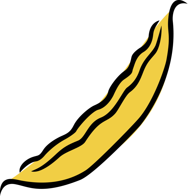 Vegetables 04 Free Vector / 4vector - Yellow Bean Clipart (769x800)