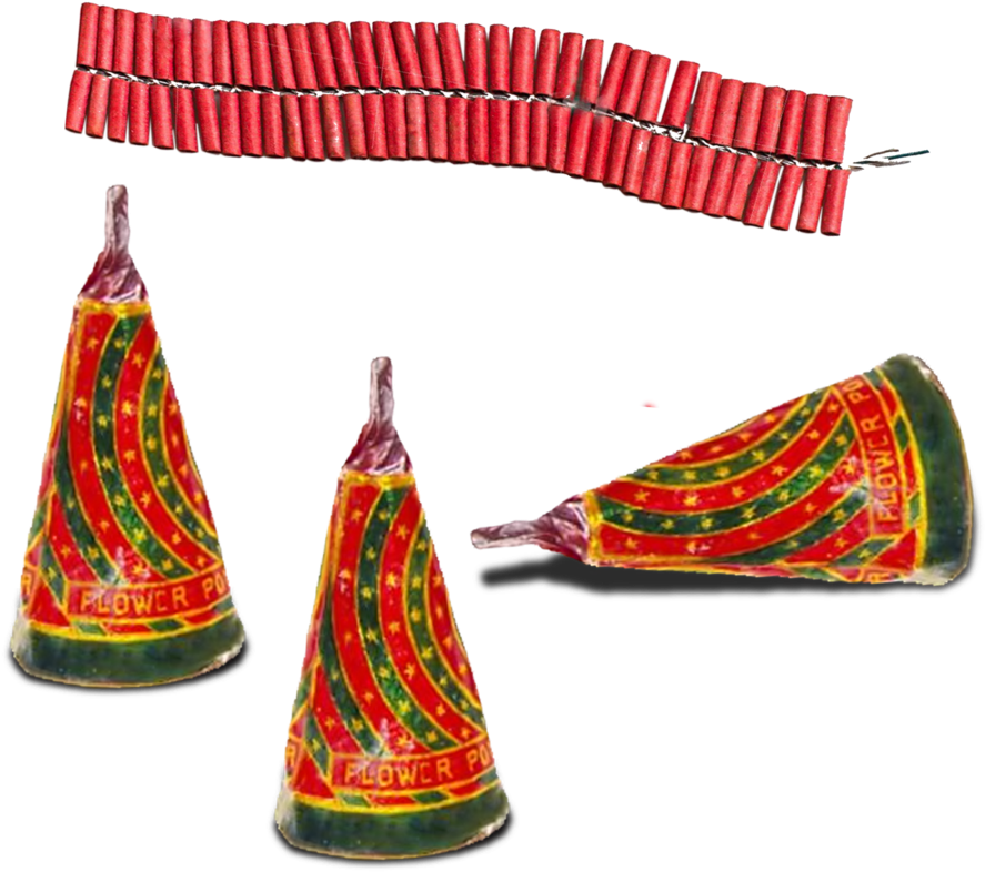 Firecracker-stock Photo By Srinivascreations - Cb Edit Png Diwali (950x840)