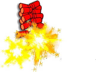 Let Every Man Light Up The Fire Cracker Of Life So - Happy Diwali Crackers Gif (450x300)