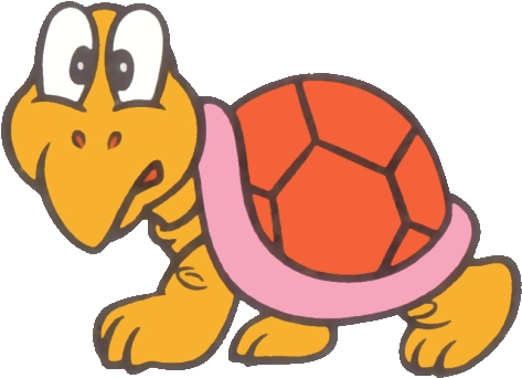 Smb2 Redkoopa - Koopa Troopa Red (500x383)