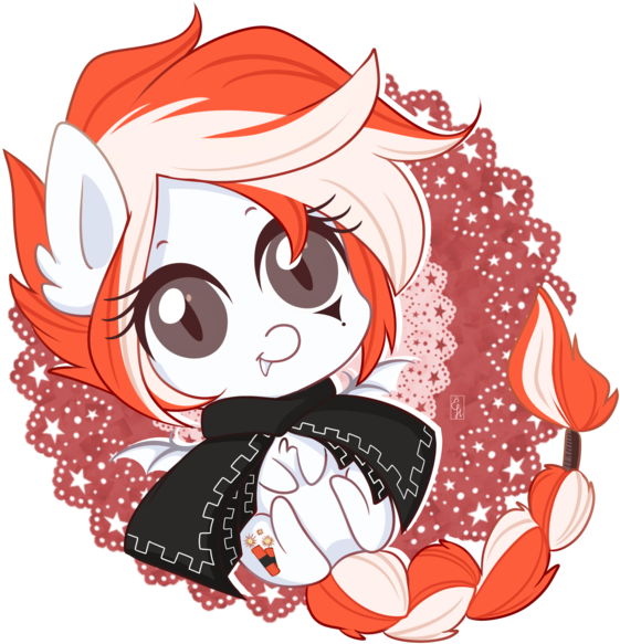 Chibi Mlp Commission Firecracker By Exceru-karina - Cartoon (600x600)