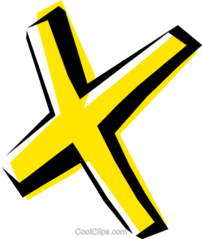 Multiplication Symbol Royalty Free Vector Clip Art - Multiplication Sign Clip Art (407x480)