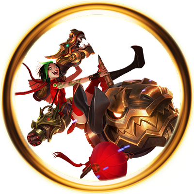 Firecracker Jinx Icon By Elementarystorm - Preco League Of Legends Firecracker Jinx Costume Cosplay (400x400)