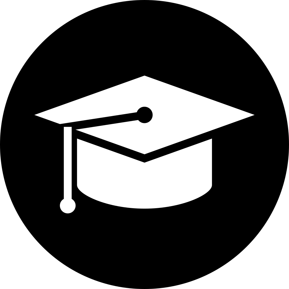 Graduation Cap Icon - Money Icon In Circle (980x980)
