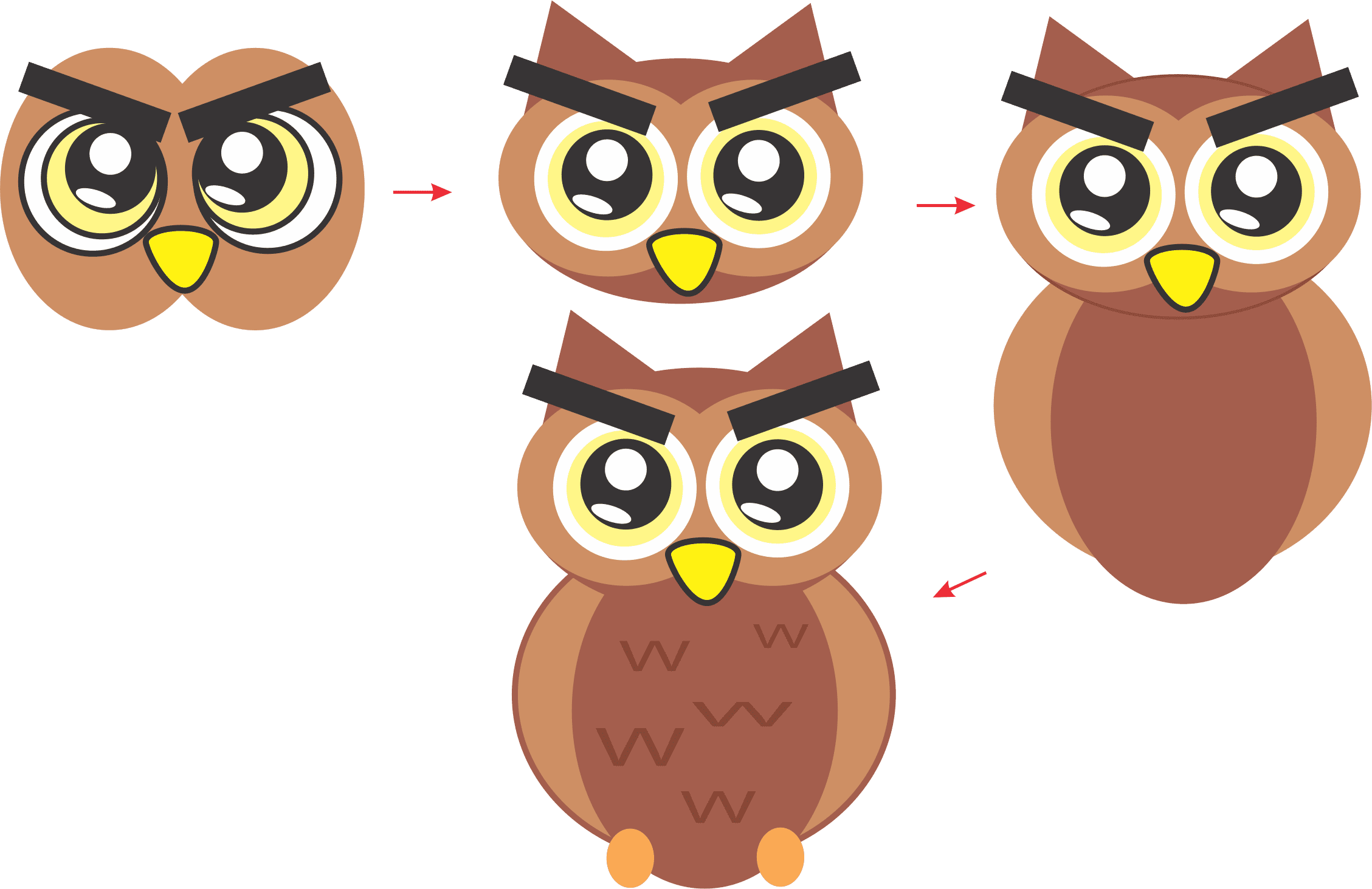 Jika Tidak, Maka Kepala Dan Wajahnya Akan Tertutupi - Kepala Owl (2257x1464)