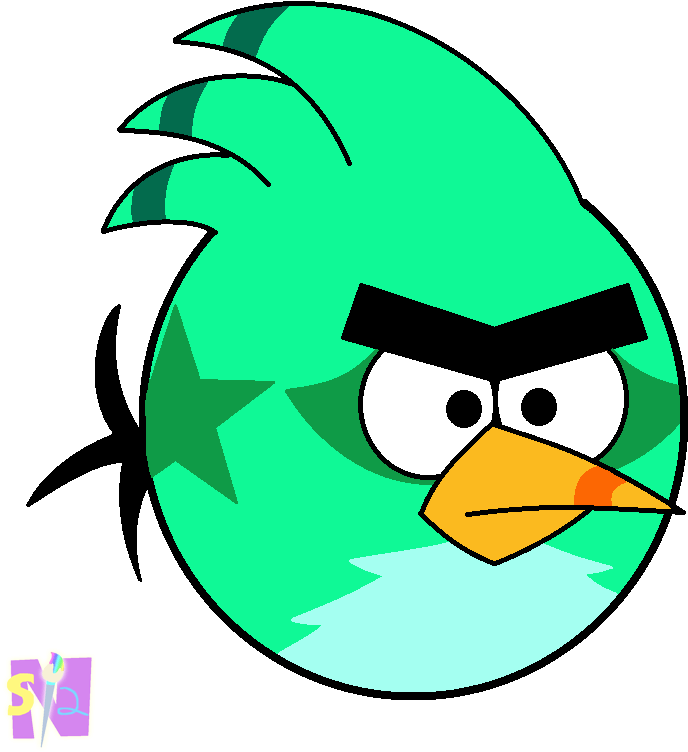 Kumpulan Gambar Animasi Burung Lucu Bergerak Kartun - Kartun Angry Bird Bergerak (778x820)