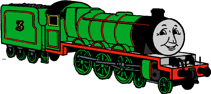 Percy Thomas Gordon James Henry - Thomas The Train Clip Art (869x397)