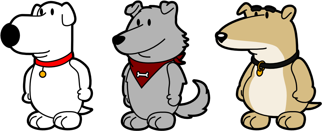 Paper Griffin Dogs - Deviantart Family Guy Jasper And Vinny (1150x500)