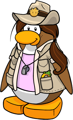 Es Un Pirata Y Vive En Una Isla Llamada "isla Rockhopper"el - Cartoon (299x491)