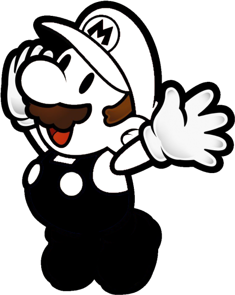 Paper Mario Color Splash Mario (498x600)