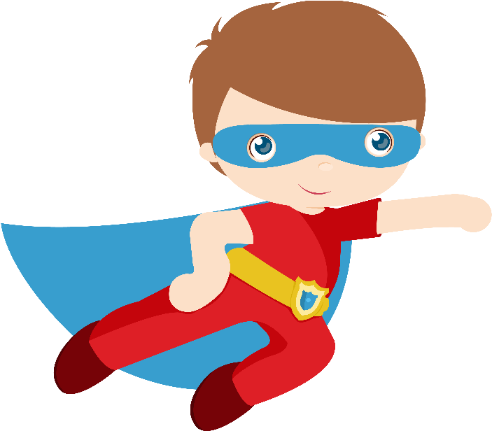 Super Heróis E Heroínas - Superhero Clipart (900x662)