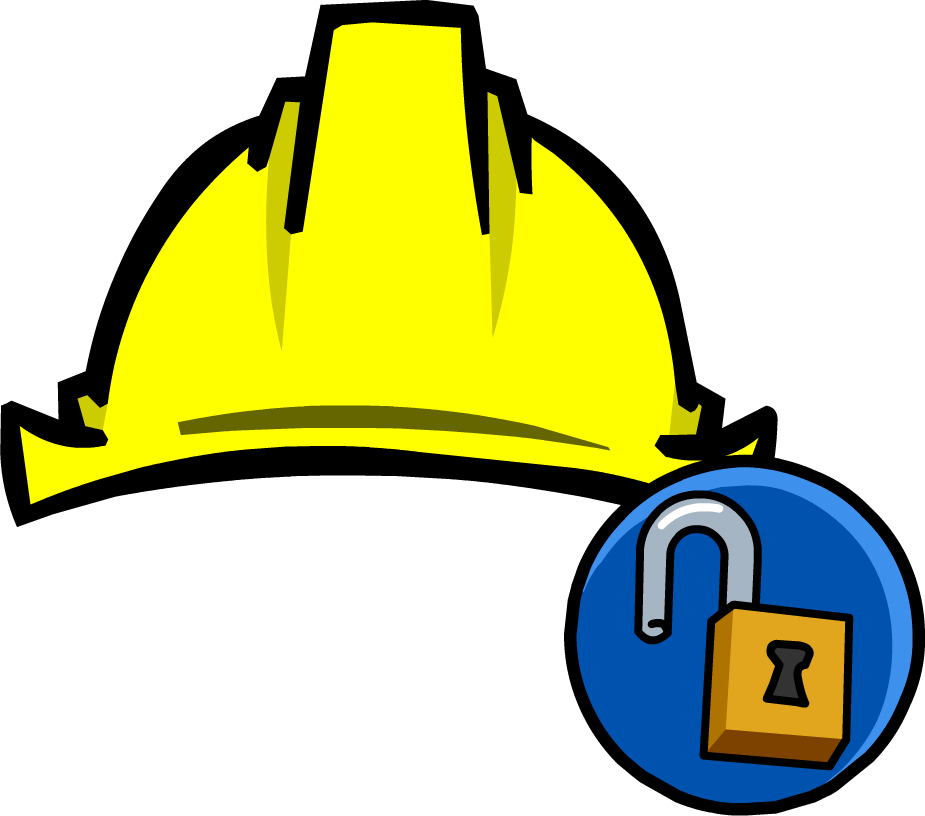 Club Penguin Rewritten Bandit Brothers Of - Hard Hat Clip Art (925x816)