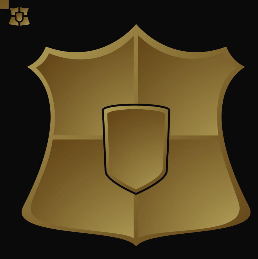 Shield Matt Todd 01 Svg Vector File, Vector Clip Art - Cartoon Shield (898x900)