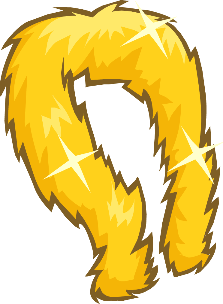 Gold Boa Icon - Feather Boa Clipart (743x1012)