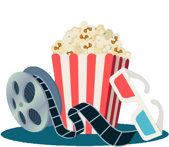 Movie Day - Movie Night Clipart Transparent (626x626)