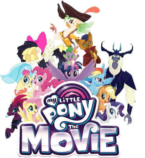 Mlp Movie Logo By Movies Of Yalli - My Little Pony Movie Piratas (731x554)