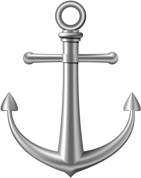 Anchor Png Transparent Clip Art Image - Anchor Png Transparent (473x600)