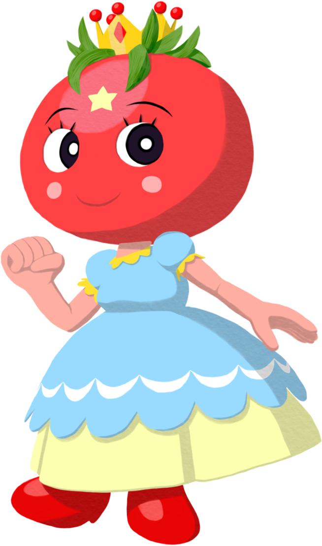 Princess Tomato [photoshop] By Genoforsmash - Adobe Photoshop (702x1139)