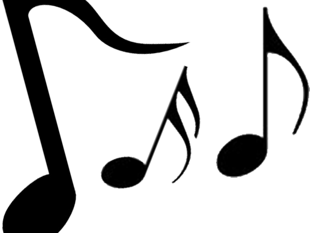 Musical Notes Clipart Musical Entertainment - Black And White Instrument Clipart (640x480)