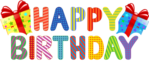 Happy Birthday Transparent Png Clip Art- - Big Birthday Surprise Coloring Book (850x367)