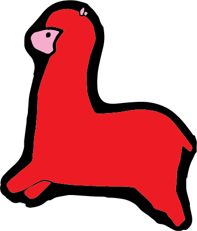 Redalpacatag - Alpaca World Alpaca Png (388x456)