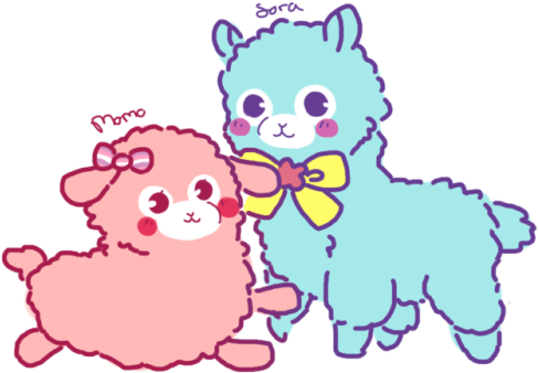 I Drew Me Some Alpacas - Alpaca (500x360)