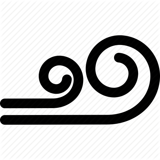 Weather Icon Stock Illustration - Air Blow Png (512x512)