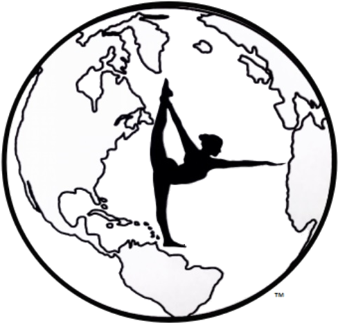 Kind Of Yoga - Earth Clip Art Black And White (539x509)
