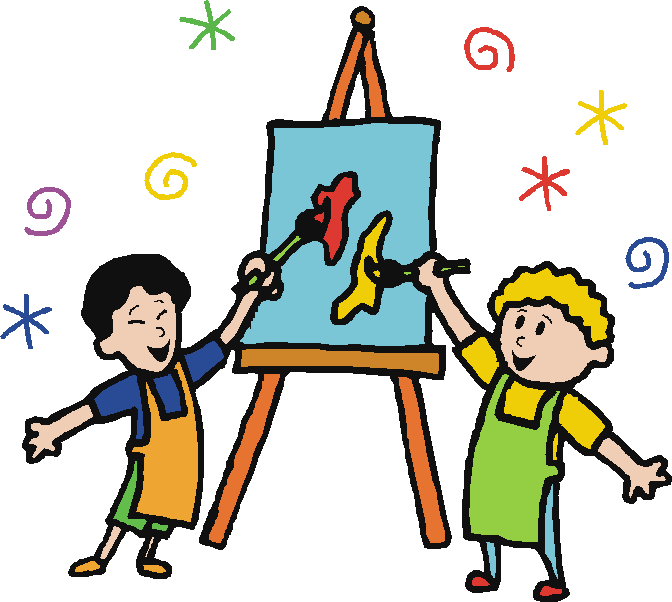 Lunch Clipart Preschool Center Time - Center Time Clipart (672x602)
