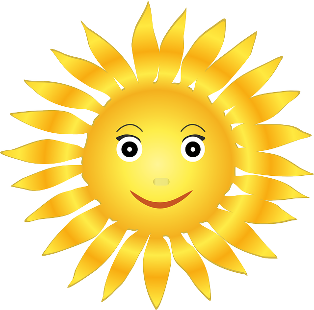 Sunshine Clipart Image - Sun Clipart (640x633)