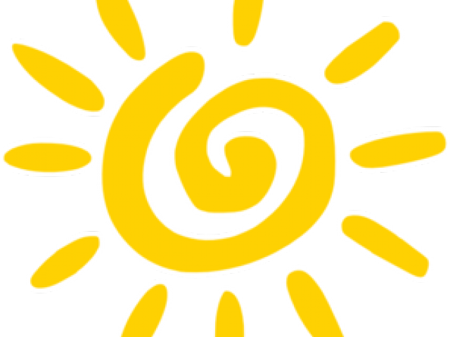 Sunshine Clipart Swirl - Sun Clip Art (640x480)