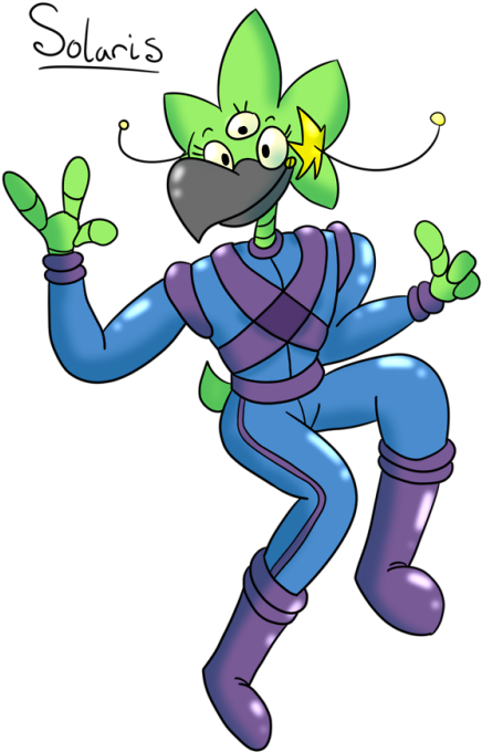 Everyone Please Look At Solaris - Cartoon (500x705)