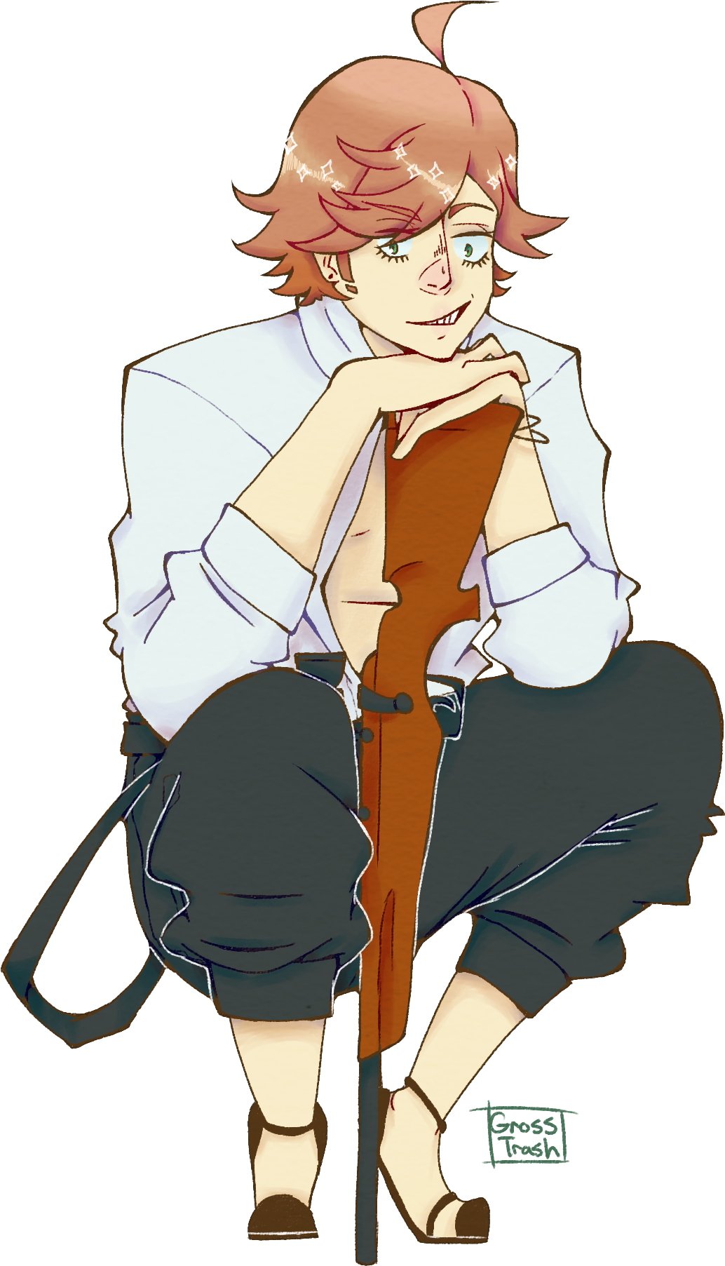 Ram Ma Lamb Ma - Bungou Stray Dogs Mark Twain Png (1192x1900)