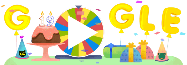 Google Classroom Class Codes - Google Birthday Surprise Spinner (598x210)